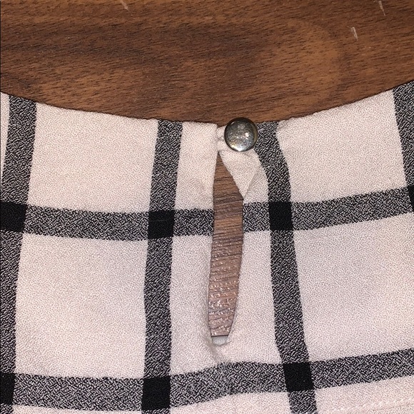 Girl’s Black and White Checkered Dress - Picture 3 of 5